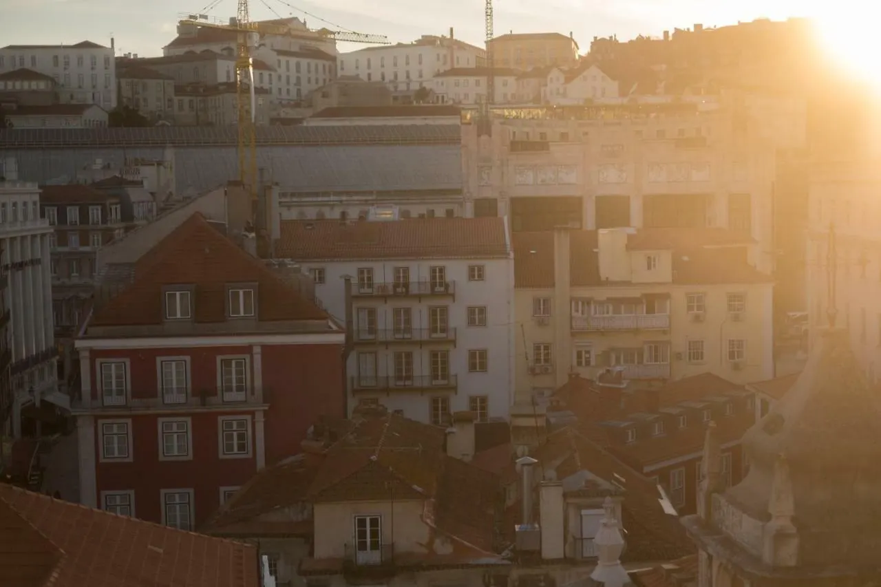 Amazing Rooftop Terrace Downtown Lisbon Apartment 0*,